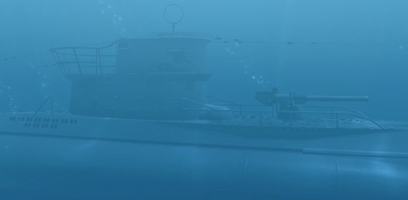 Submerged Type VII U-Boot "U 96" (mobile / iOS):